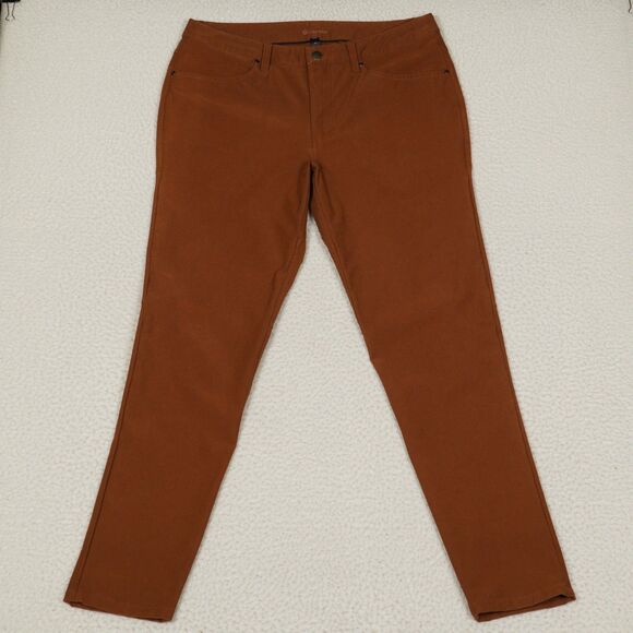 Lululemon ABC Pant Mens 34 Burnt Caramel 32" Inseam Slim Utilitech 5-Pocket - Picture 1 of 15